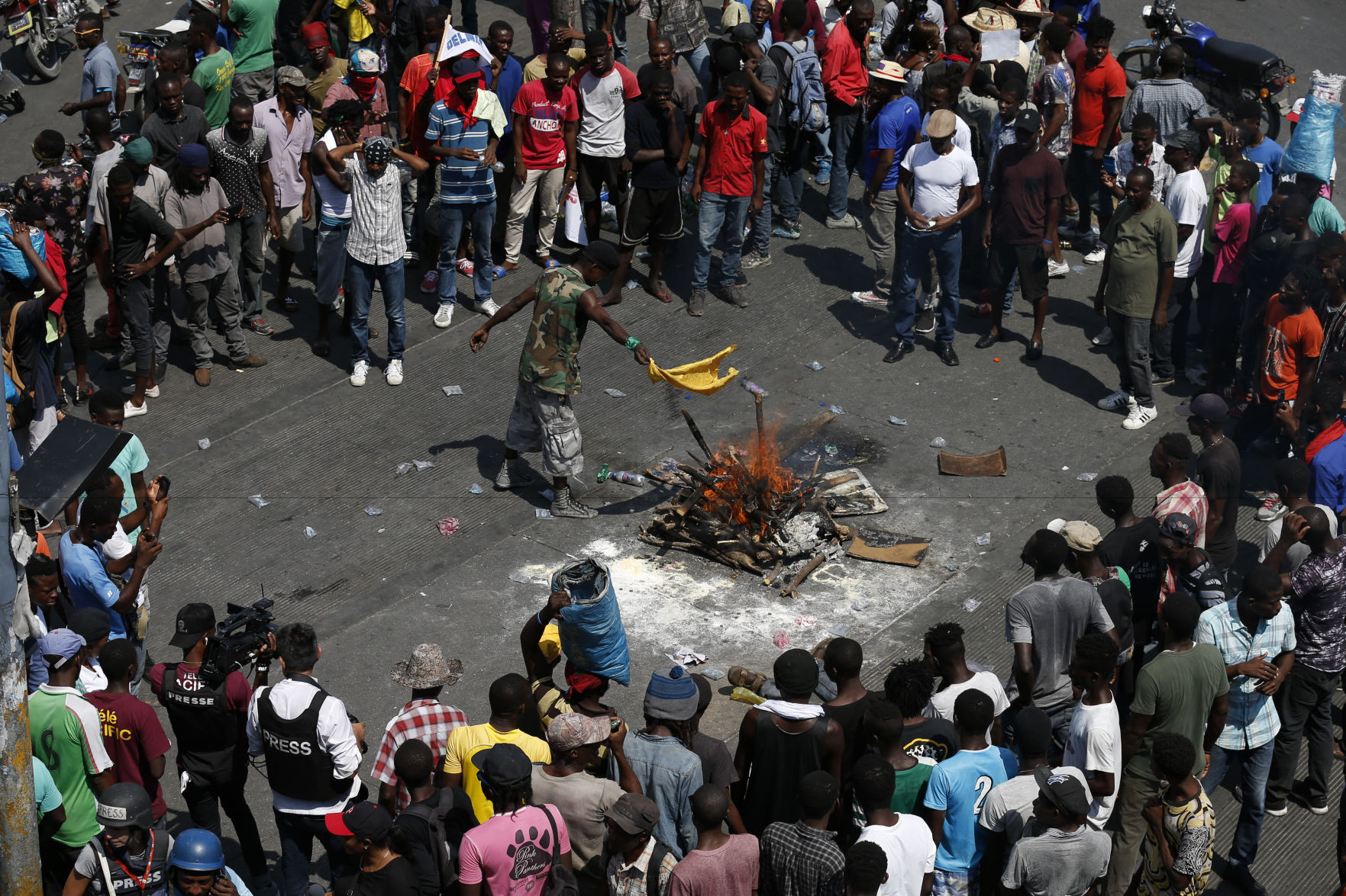 APTOPIX Haiti Political Crisis